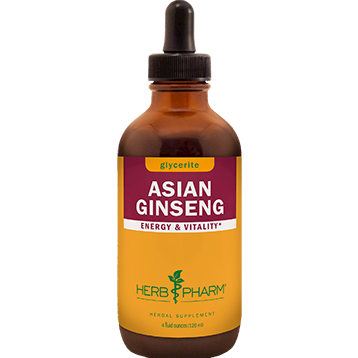 Herb Pharm Asian Ginseng Alcohol-Free 4 Oz - VitaHeals.com