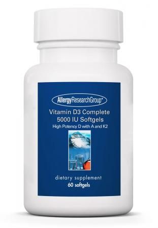 Allergy Research Group Vitamin D3 Complete (Softgels) 60 Capsules