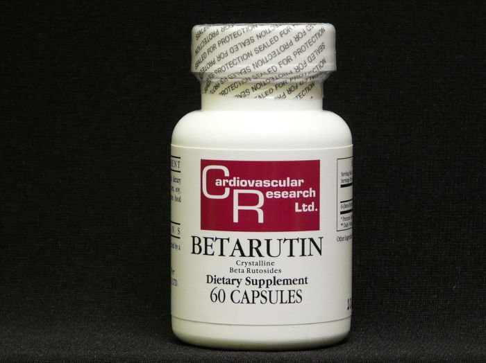 Ecological Formulas Betarutin 250mg 60 Capsules