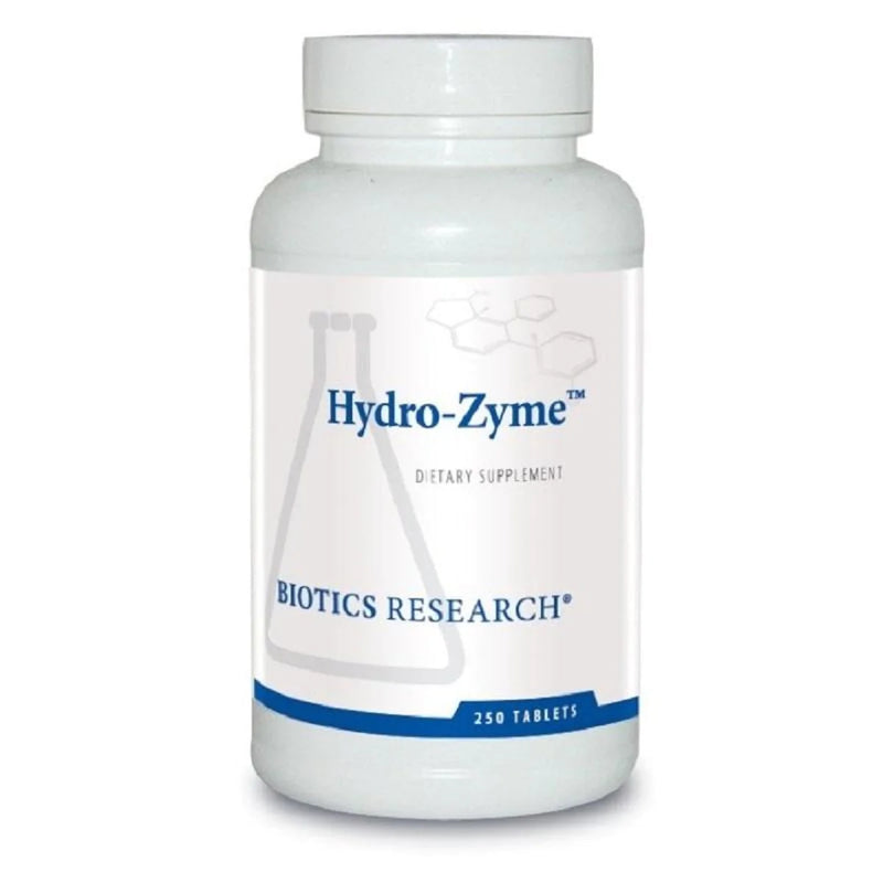Biotics Research Hydro-Zyme 250 Tablets
