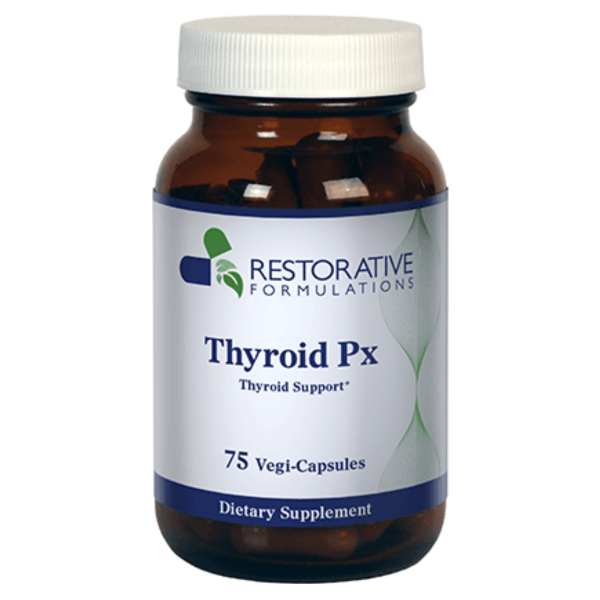 Thyroid Px Thyroid Support 75 Veg Capsules Restorative Formulations