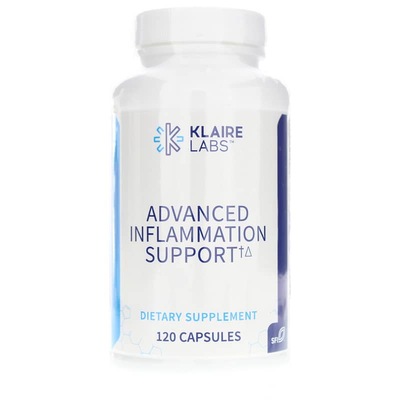 Klaire Labs Advanced Inflammation Support 120 Capsules