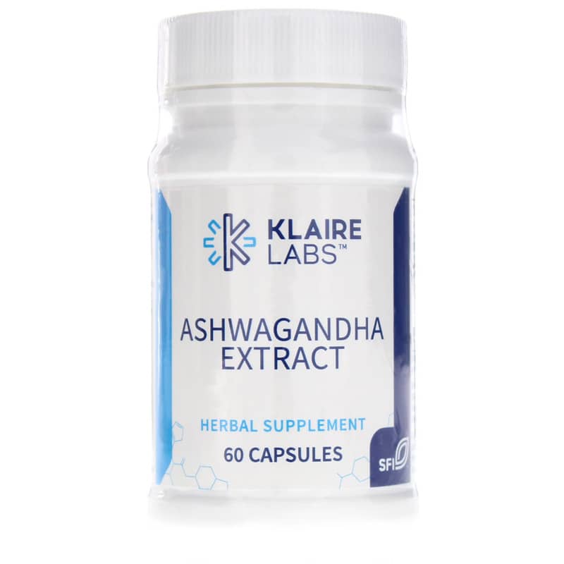 Klaire Labs Ashwagandha Extract 60 Capsules