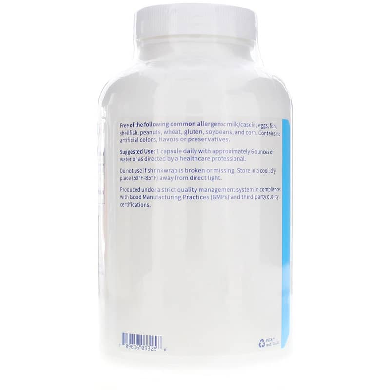 Klaire Labs Bi-Carb Formula Sodium & Potassium Bicarbonate 250 Veg Capsules