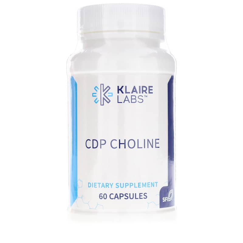 Klaire Labs CDP Choline 60 Capsules