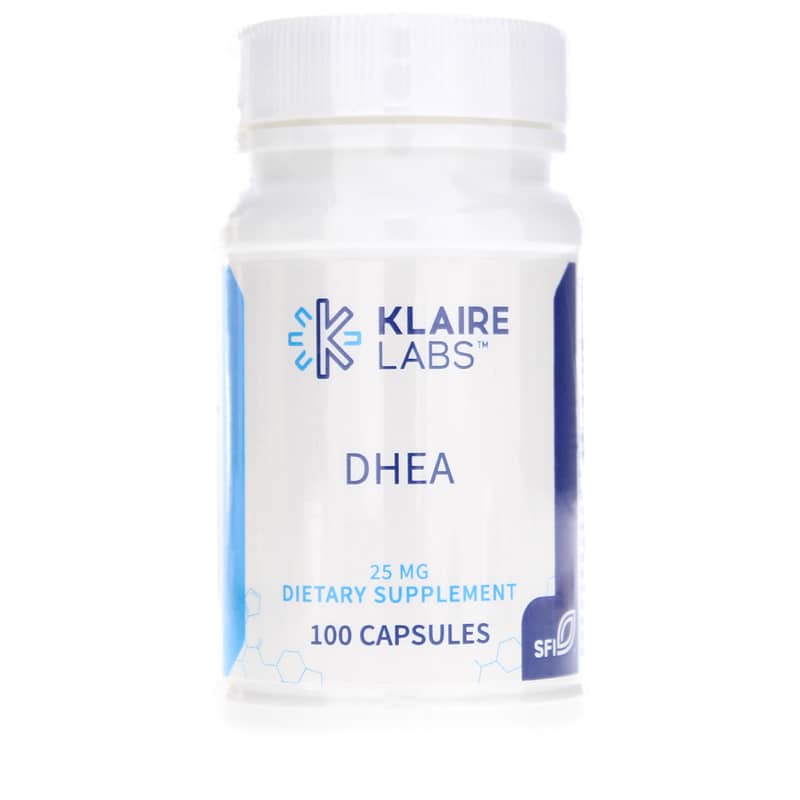 Klaire Labs DHEA 25 Mg 100 Capsules