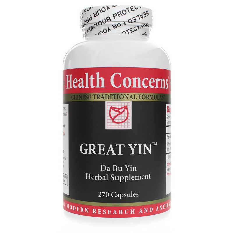 Health Concerns Great Yin 270 Capsules