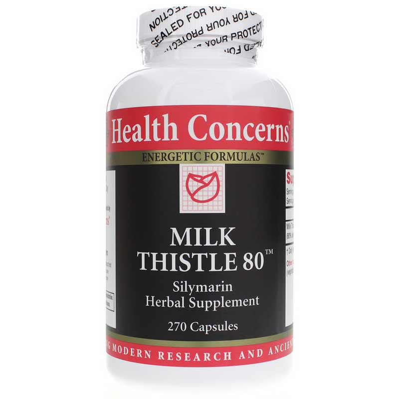 Health Concerns Milk Thistle 80 270 Capsules