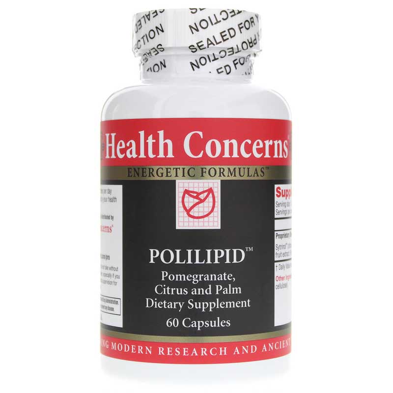 Health Concerns Polilipid Pomegranate, Citrus & Palm Fruit Extracts 60 Capsules