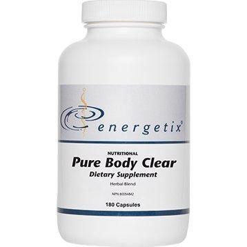 Energetix Pure Body Clear 180 Caps - VitaHeals.com