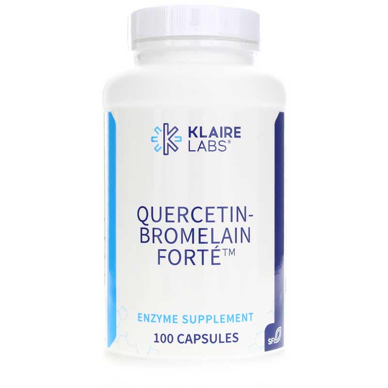 Klaire Labs Quercetin-Bromelain Forte 100 Capsules