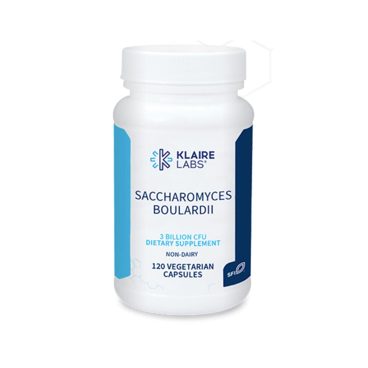 Klaire Labs Saccharomyces Boulardii 120 Capsules - VitaHeals.com