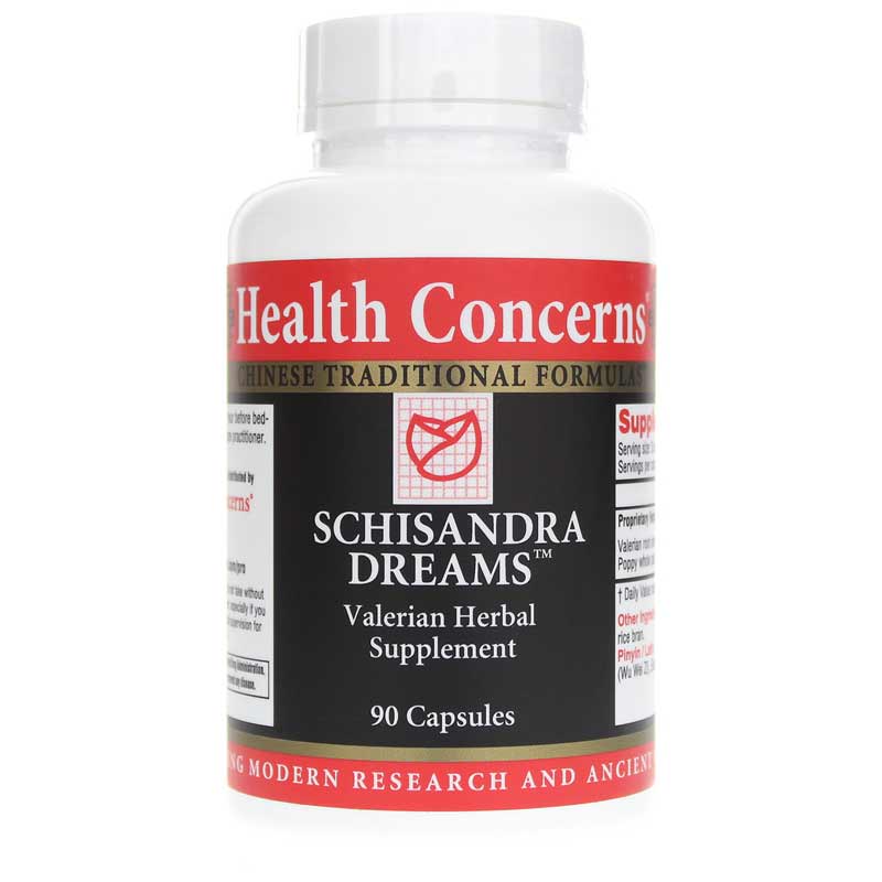 Health Concerns Schisandra Dreams Valerian 90 Capsules