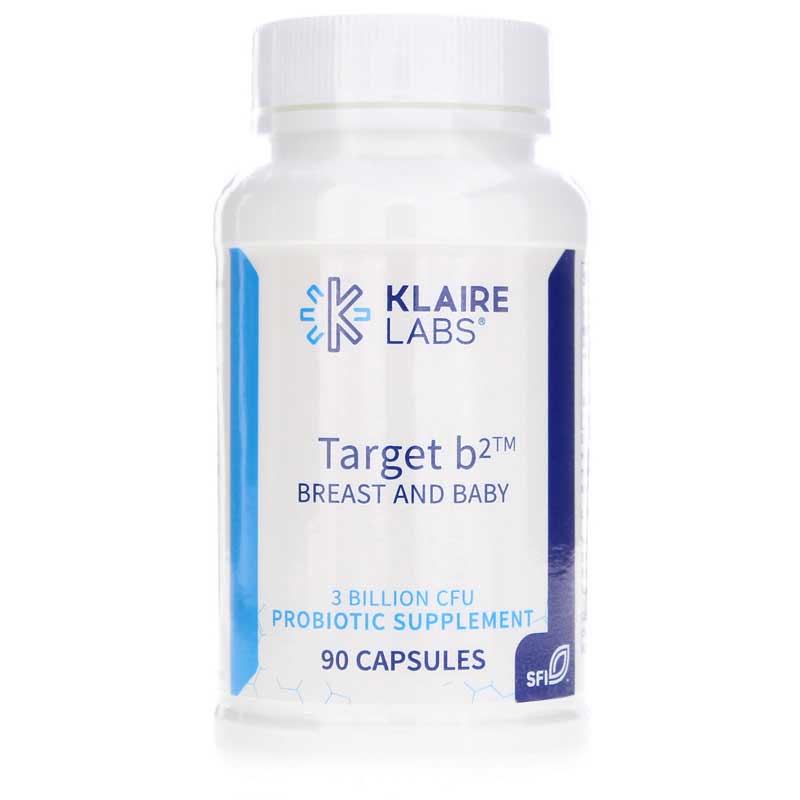 Klaire Labs Target b2 Breast & Baby Probiotic 90 Capsules