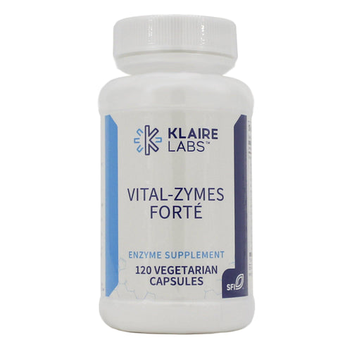 Klaire Labs Vital-Zymes Forté 120 Count 2 Pack - VitaHeals.com