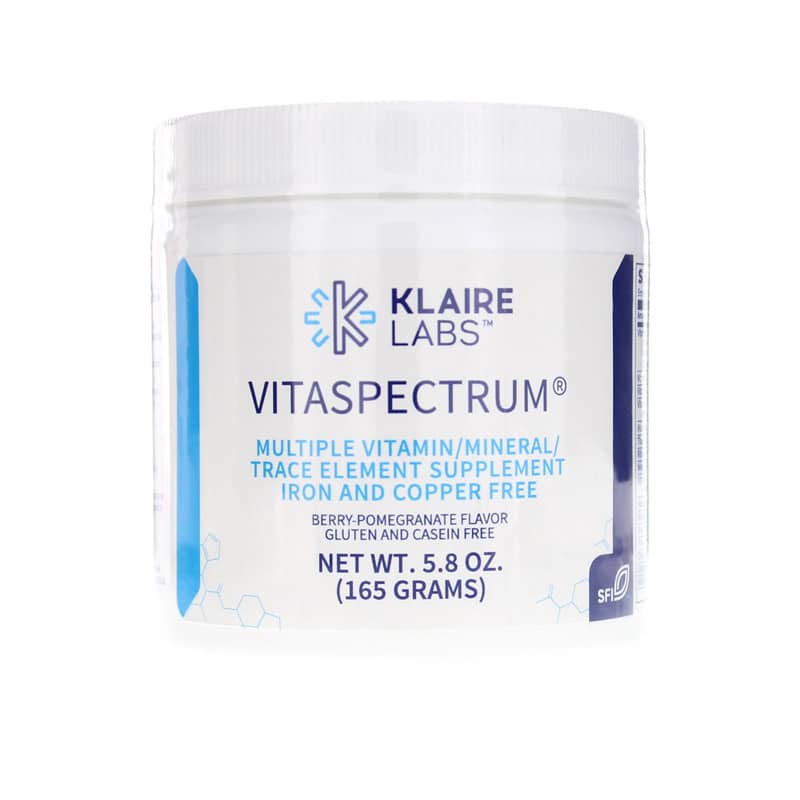 Klaire Labs Vitaspectrum Multiple Iron & Copper Free 5.8 Oz