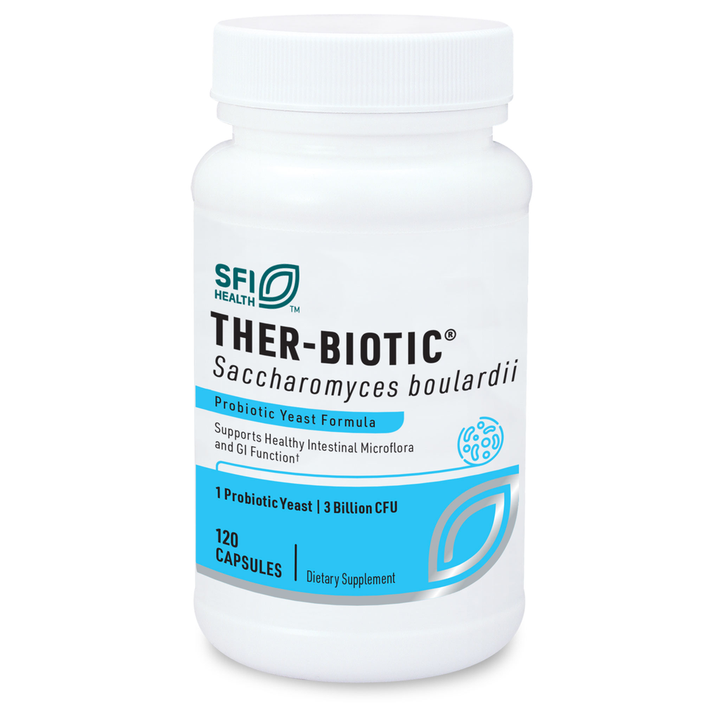 Klaire Labs Ther Biotic Saccharomyces Boulardii 120 Capsules