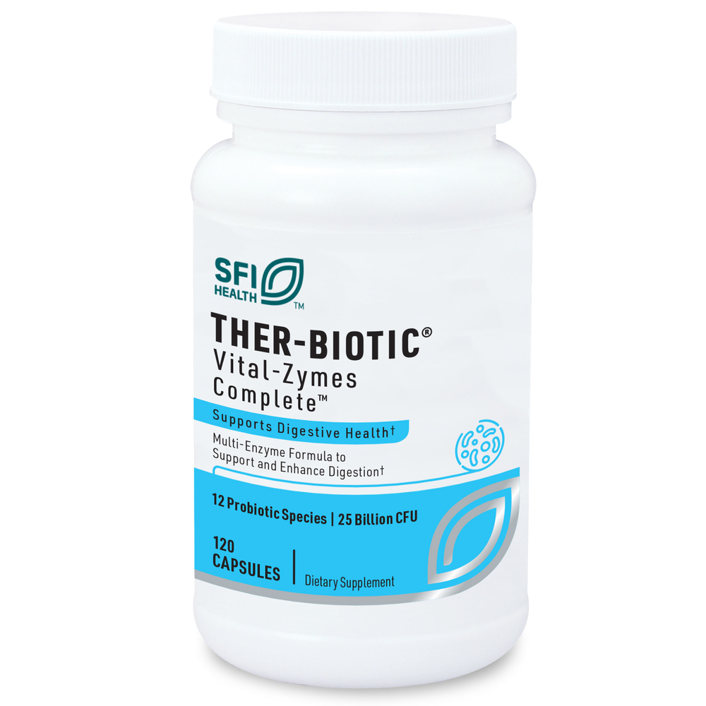 Klaire Labs Ther-Biotic Vital-Zymes Complete 120 caps