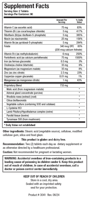 Biotics Research ADB5-Plus 180 Tabs