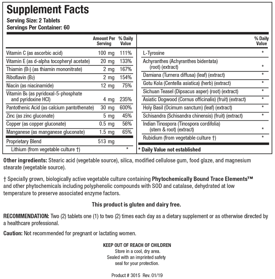 Biotics Research ADHS 240 Tablets