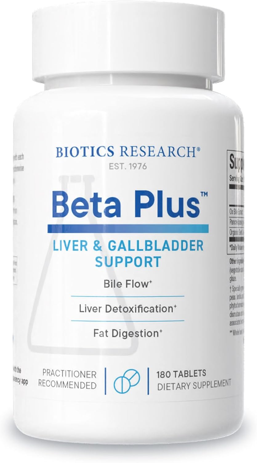 Biotics Research Beta-Plus 180 Tablets