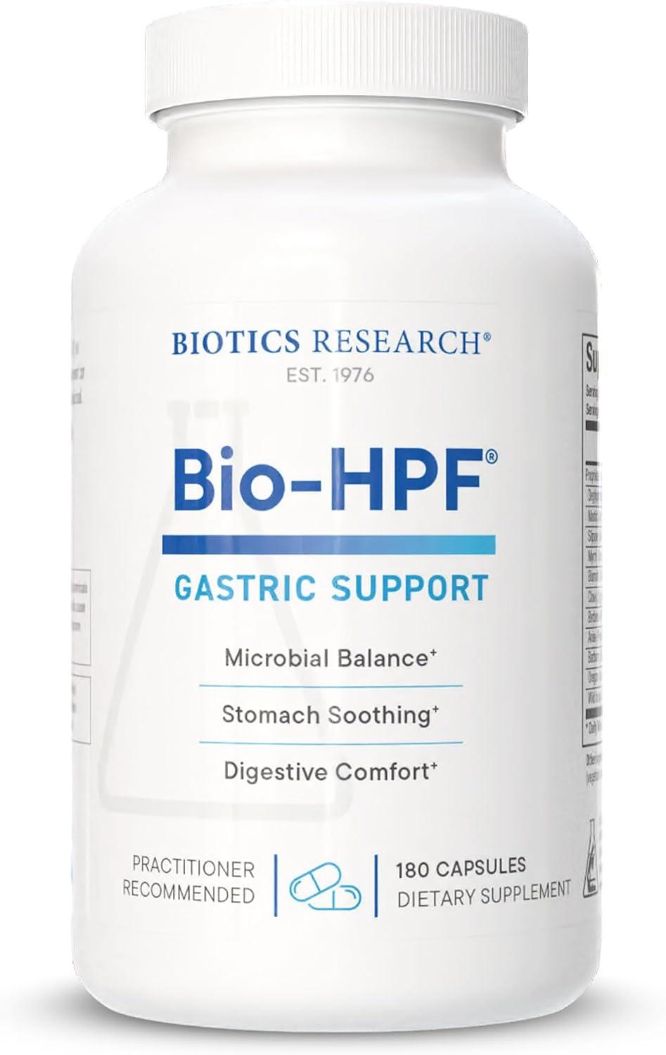 Biotics Research Bio-Hpf 180 Capsules