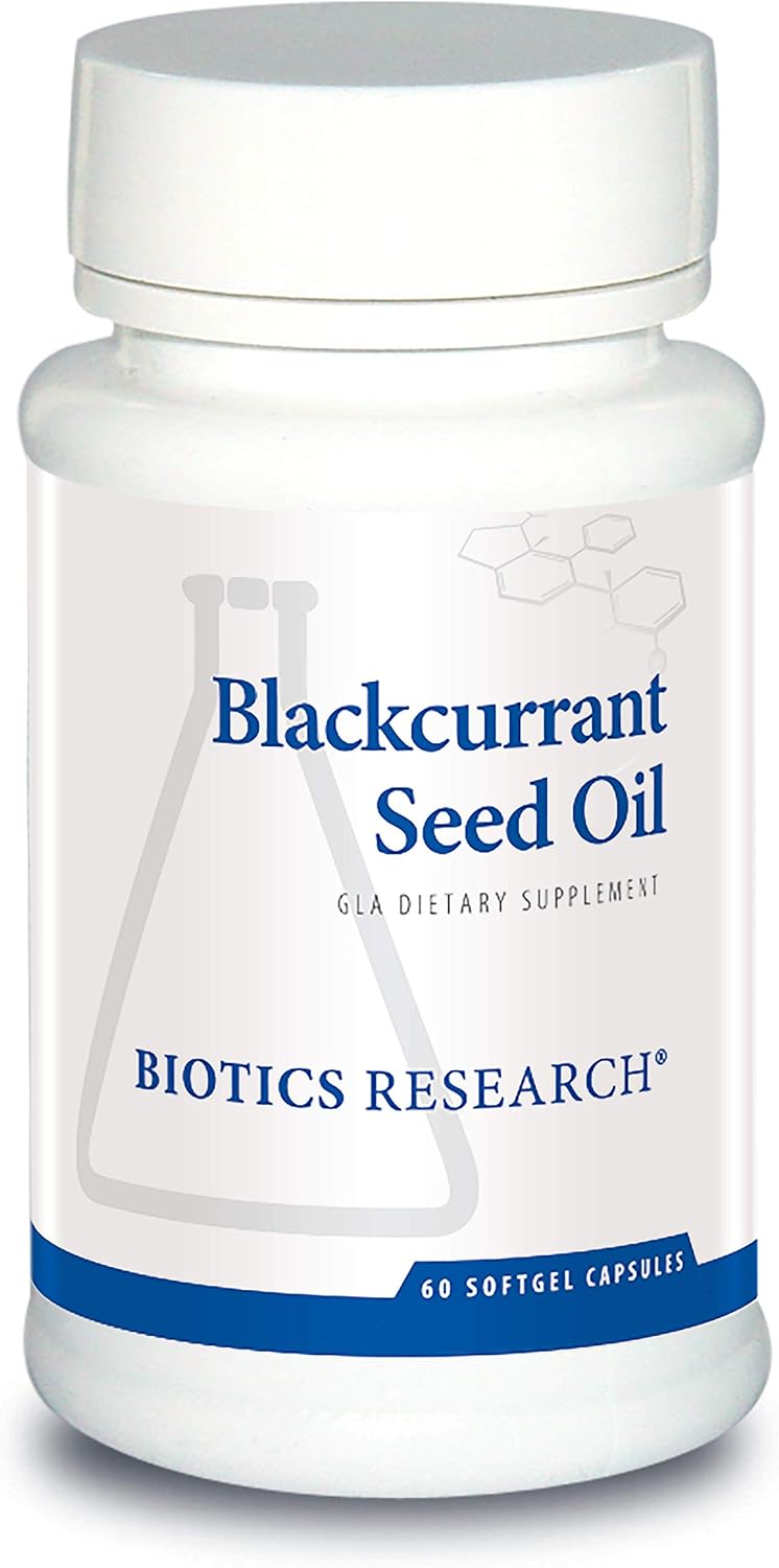 Biotics Research Blackcurrant Seed Oil 60 Softgel