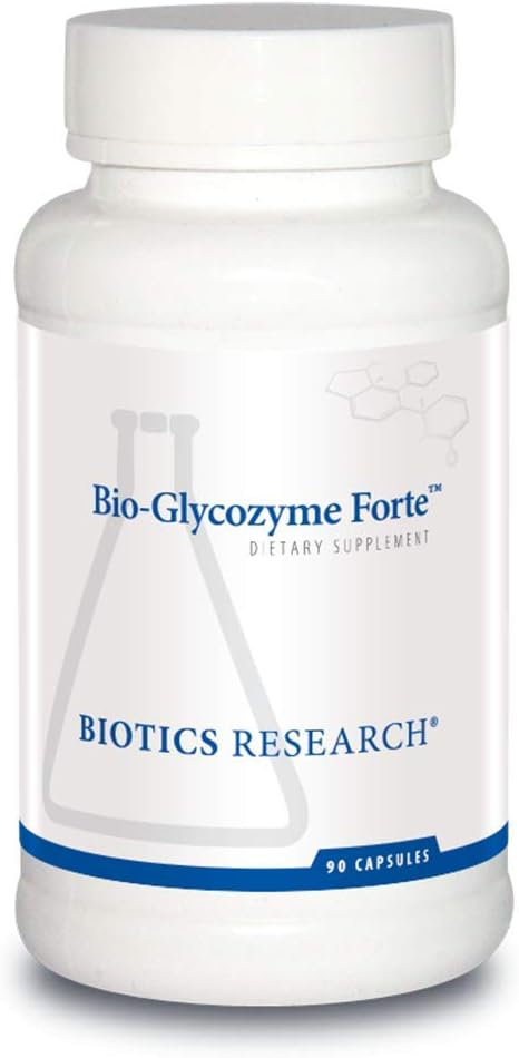 Biotics Research Bio-Glycozyme Forte 90 Count