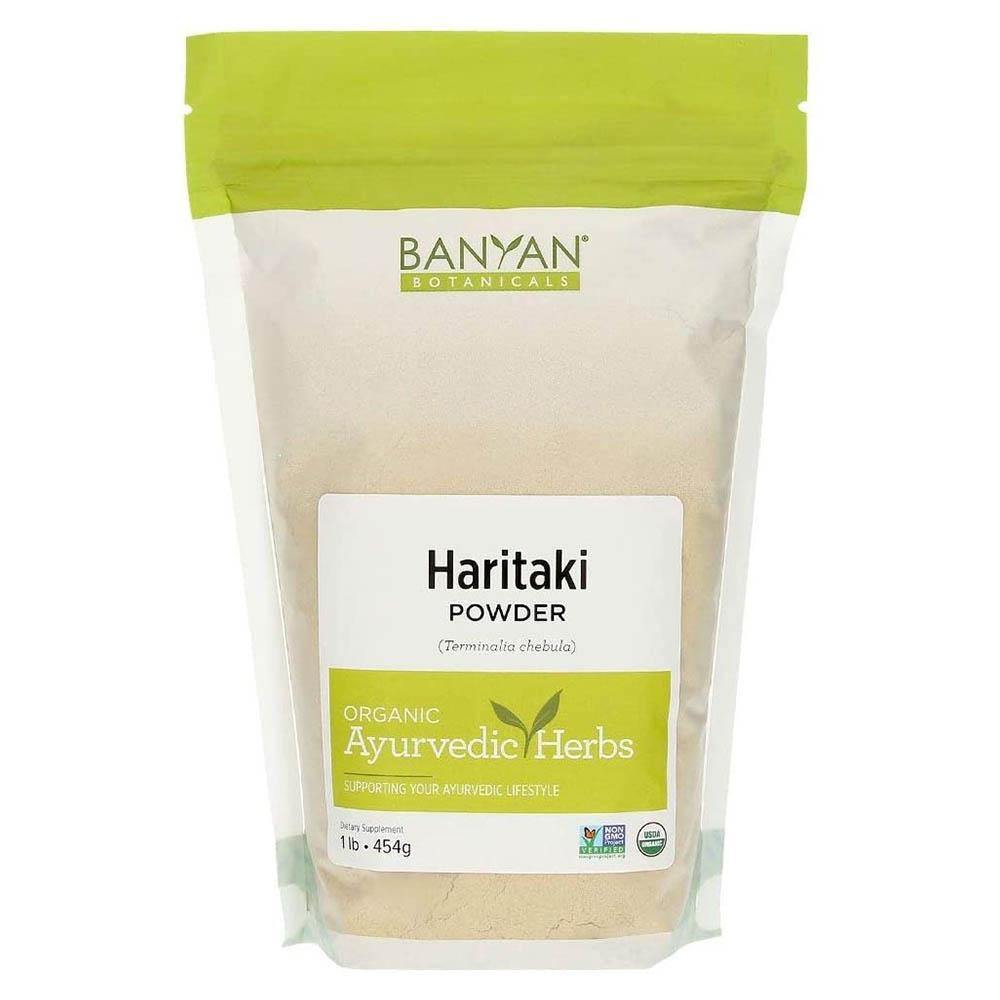 Banyan Botanicals Haritaki Fruit Powder, Organic 1 Lb 2 Pack - VitaHeals.com