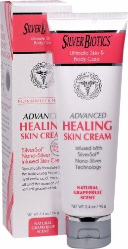 Silver Biotics Silver-hand And Body Lotion Grapefruit Scent 3.4oz