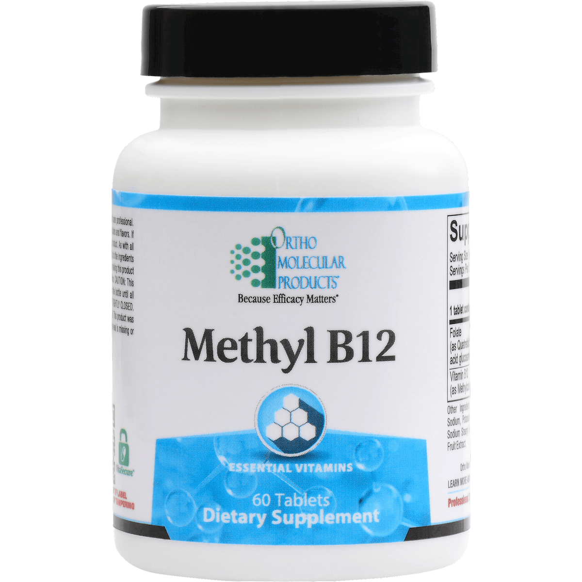 Ortho Molecular Methyl B12 60 Tabs 2 Pack - VitaHeals.com