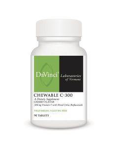 Davinci Labs - Chewable C-300 Cherry Flavor 90 - VitaHeals.com