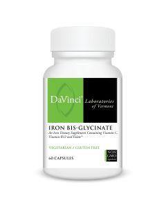 Davinci Labs - Iron Bis-Glycinate 60 - VitaHeals.com