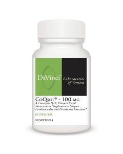 Davinci Labs - Coqsol -  100 Mg 30 - VitaHeals.com