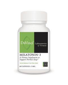 Davinci Labs - Melatonin-3 60 - VitaHeals.com