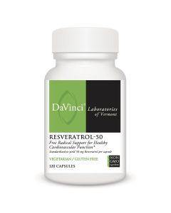 Davinci Labs - Resveratrol-50 120 - VitaHeals.com