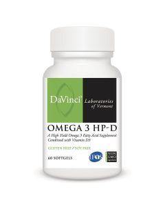 Davinci Labs - Omega 3 Hp-D 60 - VitaHeals.com