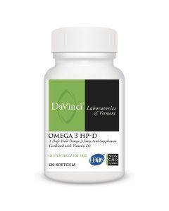 Davinci Labs - Omega 3 Hp-D 120 - VitaHeals.com