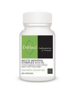 Davinci Labs - Multi-Mineral Complex With D3 120 - VitaHeals.com