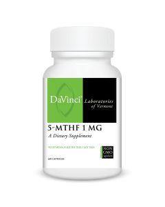 Davinci Labs - 5-Mthf 1 Mg 60 - VitaHeals.com