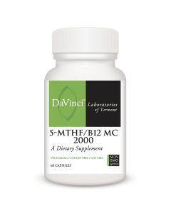 Davinci Labs - 5-Mthf/B12 Mc2000 60 - VitaHeals.com