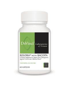 Davinci Labs - Relora With Bacopa 60 - VitaHeals.com