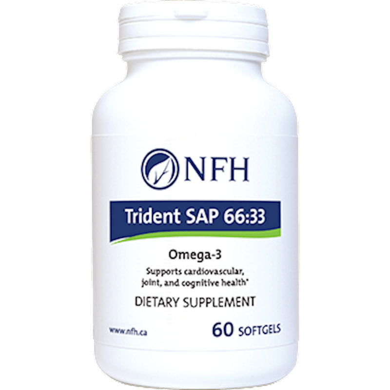 NFH-Nutritional Fundamentals for Health Trident SAP 66:33 60 gels 2 Pack - VitaHeals.com