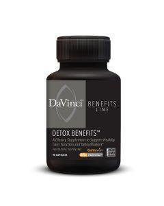 Davinci Labs - Detox Benefits 90 - VitaHeals.com