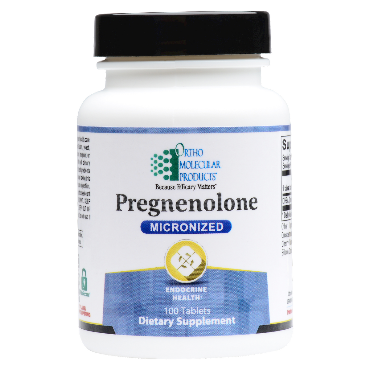 Ortho Molecular Pregnenolone 100 Tabs - VitaHeals.com