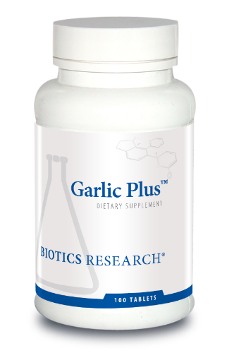 Biotics Research Garlic Plus 100 Tablets