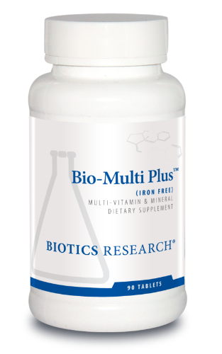 Biotics Research Bio-Multi Plus FE (Iron) Free 90 Tabs 2 Pack