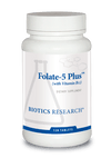 Biotics Research Folate-5 Plus 120 Tablets - VitaHeals.com
