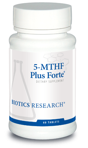Biotics Research 5-MTHF Plus Forte 60 Tablets - VitaHeals.com