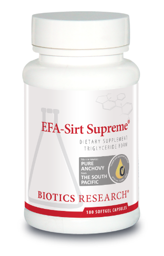 Biotics Research Efa-Sirt Supreme 180 Capsules